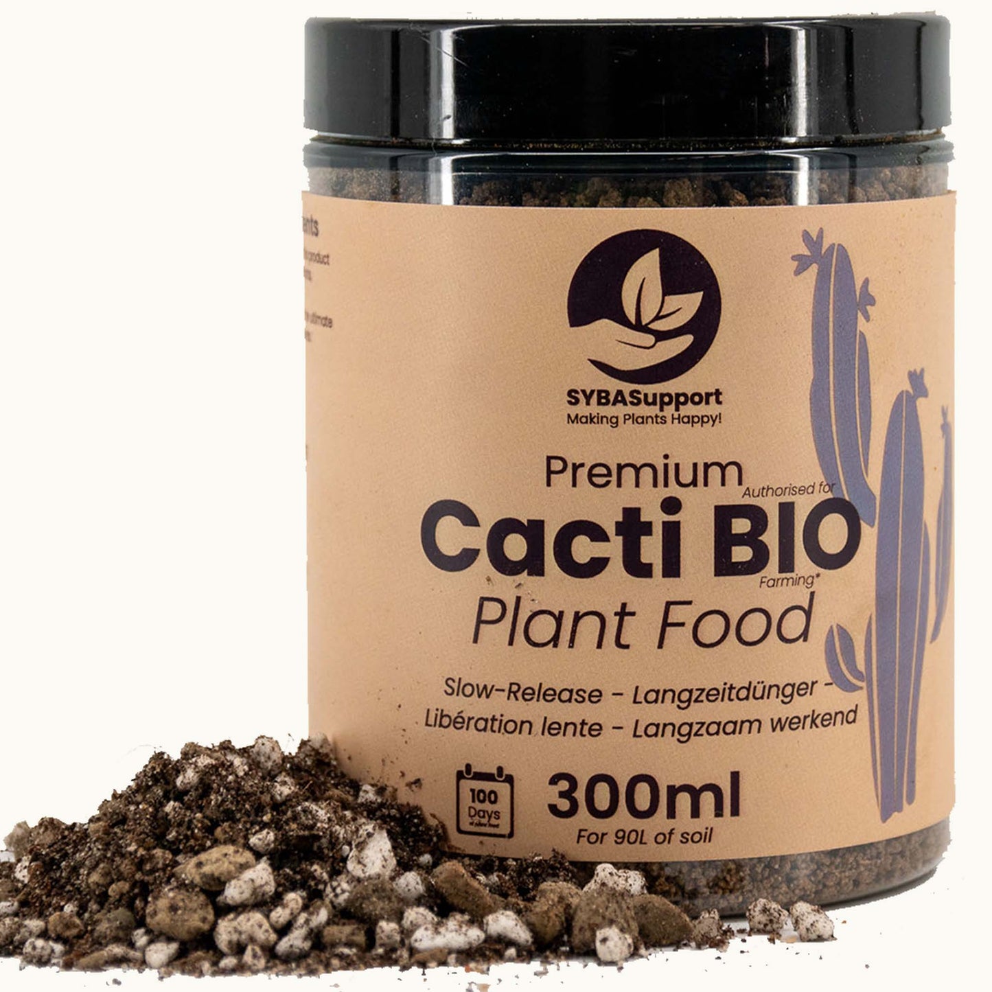 Engrais à libération lente BIO pour cactus